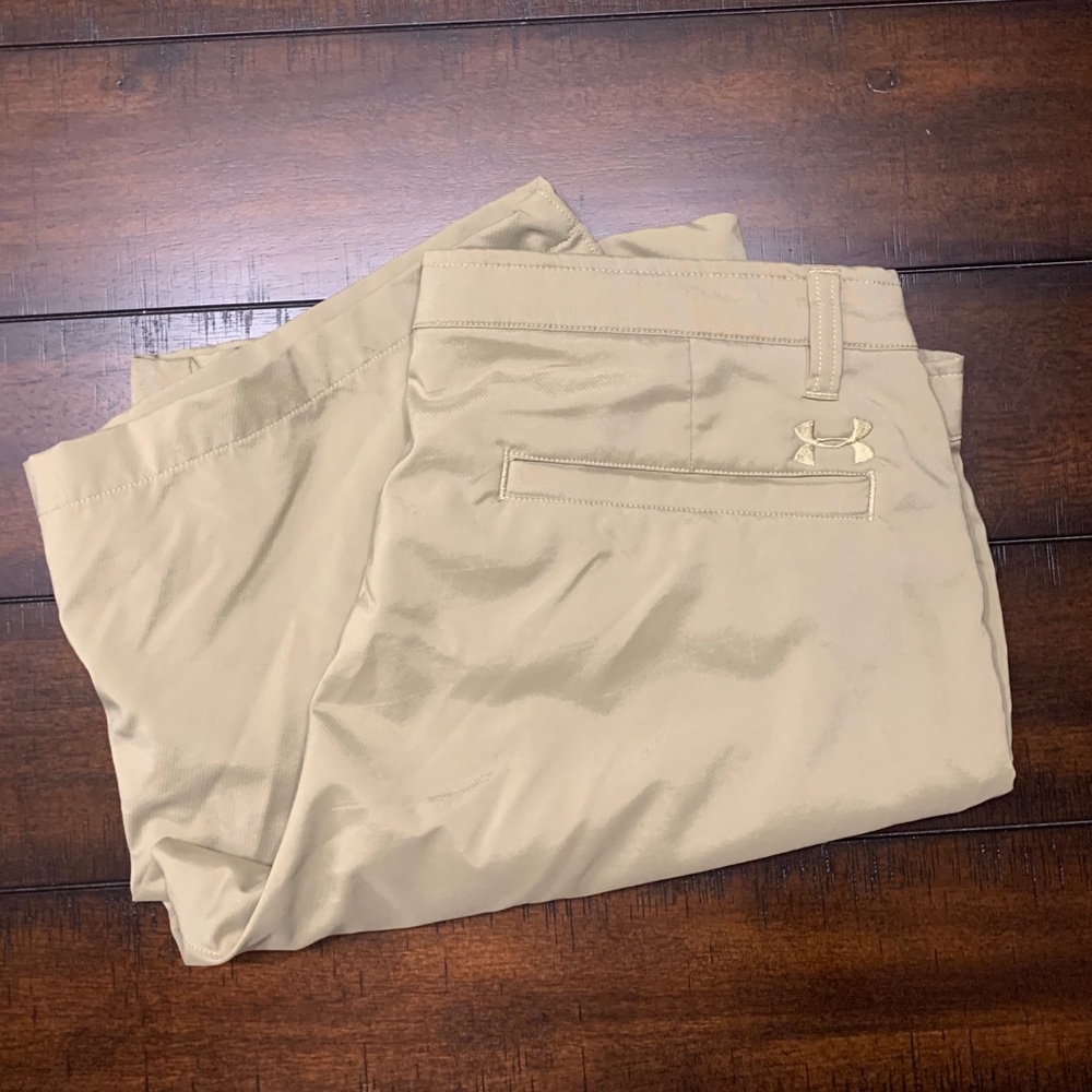 Under Armour Khaki Golf Shorts